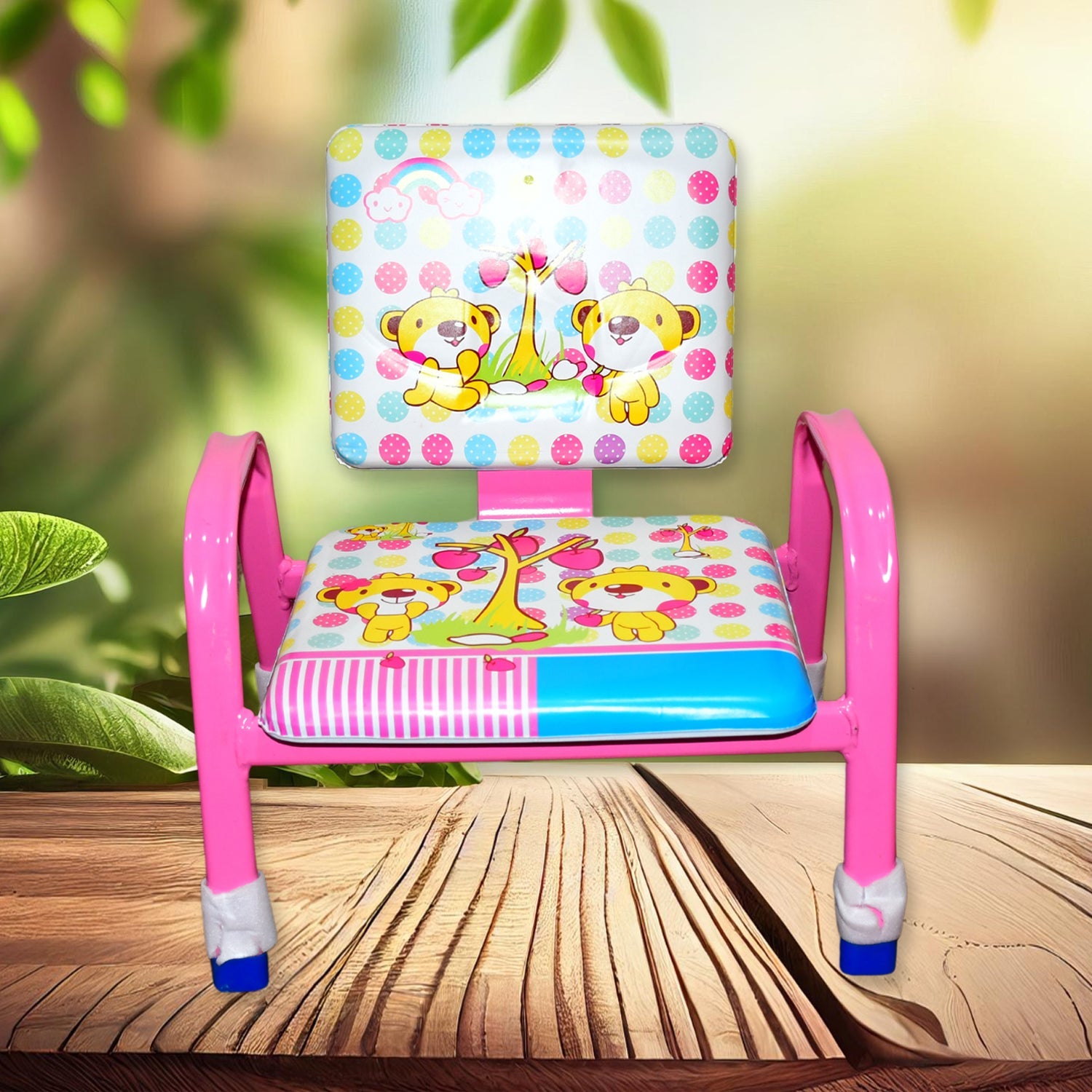 Cartoon Baby Chair Strong Steel Cushion & Comfortable Baby Chair High Quality Chair (1 Pc) Cartoon Baby Chair Strong Steel Cushion & Comfortable Baby Chair High Quality Chair (1 Pc)